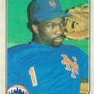 Mookie Wilson 1983 Fleer #560 New York Mets Baseball Card