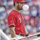 Eugenio Suarez 2017 Topps #473 Cincinnati Reds Baseball Card
