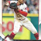 Francisco Lindor 2018 Bowman #40 Cleveland Indians Baseball Card