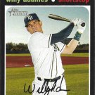 Wily Adames 2020 Topps Heritage #289 Tampa Bay Rays Baseball Card