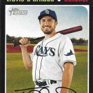 Travis d'Arnaud 2020 Topps Heritage #207 Tampa Bay Rays Baseball Card