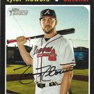 Tyler Flowers 2020 Topps Heritage #108 Atlanta Braves Baseball Card