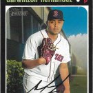 Darwinzon Hernandez 2020 Topps Heritage #381 Boston Red Sox Baseball Card