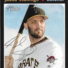 Jacob Stallings 2020 Topps Heritage #221 Pittsburgh Pirates Baseball Card Jacob Stallings 2020 Topps Heritage #221 Pittsburgh Pirates Baseball Card