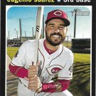 Eugenio Suarez 2020 Topps Heritage #272 Cincinnati Reds Baseball Card