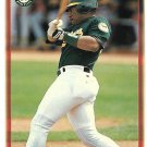 Geronimo Berroa 1997 Topps #169 Oakland Athletics Baseball Card