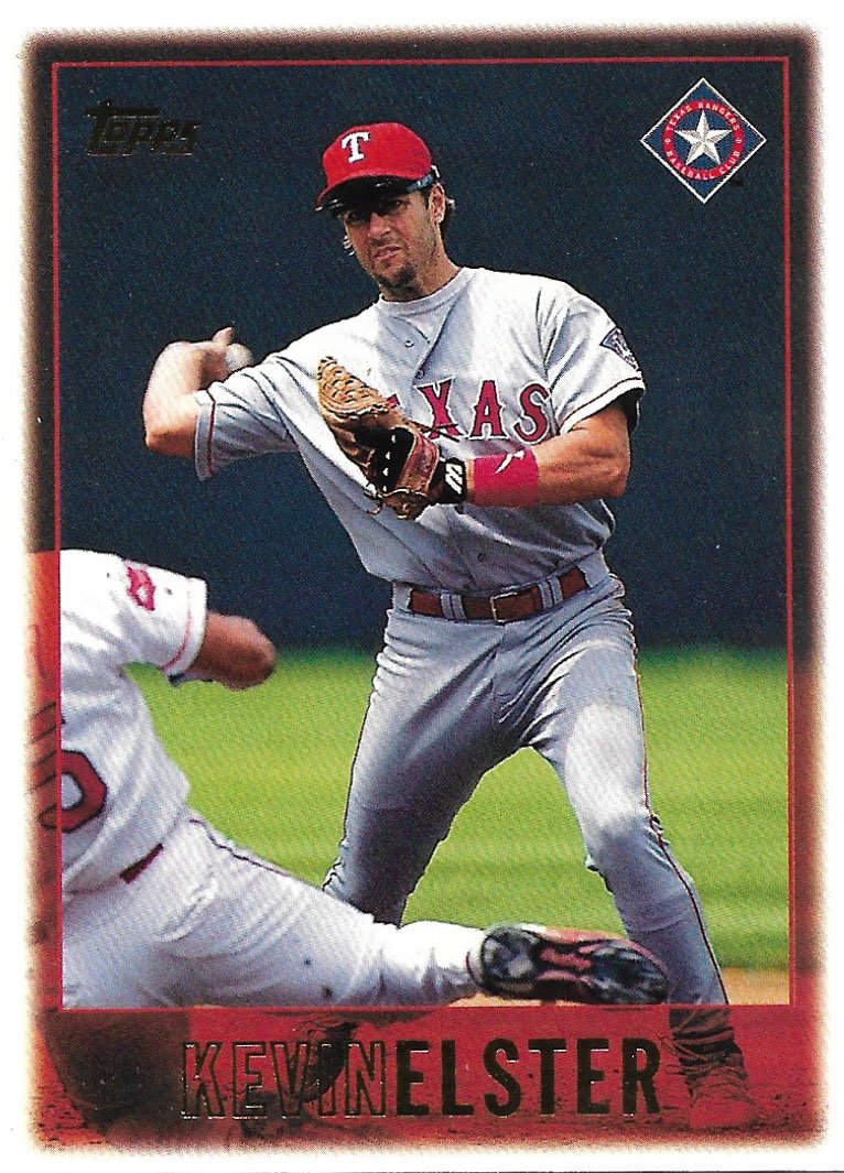 Kevin Elster 1997 Topps #61 Texas Rangers Baseball Card