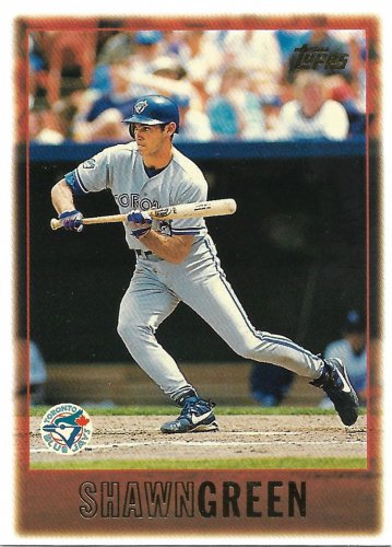 Shawn Green 1997 Topps #214 Toronto Blue Jays Baseball Card