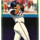 David Justice 1997 Topps #244 Atlanta Braves Baseball Card