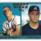 Jason Marquis, A.J. Zapp 1997 Topps Rookie #274 Baseball Card
