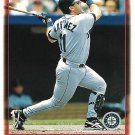Edgar Martinez 1997 Topps #95 Seattle Mariners Baseball Card