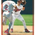 Omar Vizquel 1997 Topps #173 Cleveland Indians Baseball Card