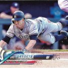 Brett Gardner 2018 Topps #204 New York Yankees Baseball Card