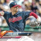 Corey Kluber 2018 Topps #393 Cleveland Indians Baseball Card