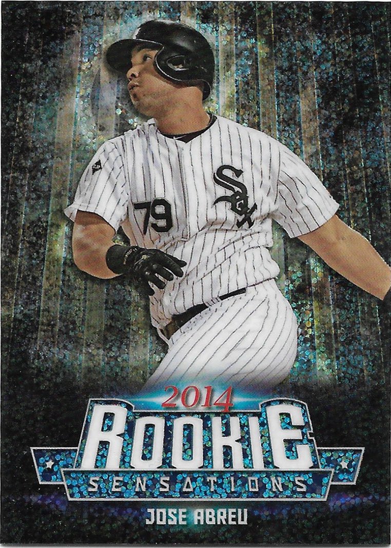 Jose Abreu 2015 Topps Update Chrome Rookie Sensations #RSC-14 Chicago White Sox Baseball Card