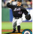 R.A. Dickey 2011 Topps #66 New York Mets Baseball Card