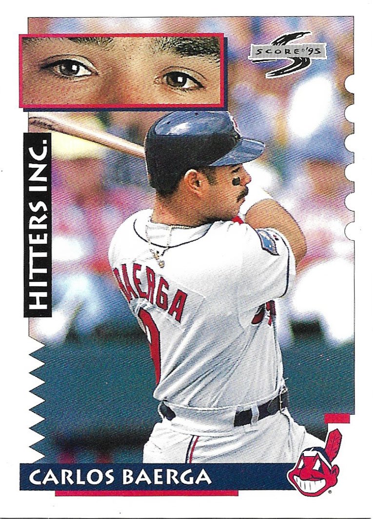 Albert Belle 1995 Score #557 Cleveland Indians Baseball Card