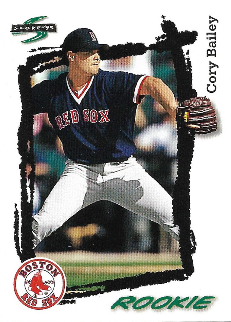 Cory Bailey 1995 Score #596 Boston Red Sox Baseball Card