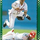 Rafael Belliard 1995 Score #10 Atlanta Braves Baseball Card