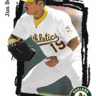 Jim Bowie 1995 Score #598 Oakland Athletics Baseball Card