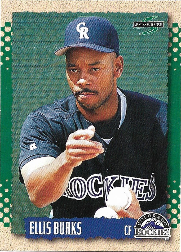 Vinny Castilla 1995 Score #483 Colorado Rockies Baseball Card