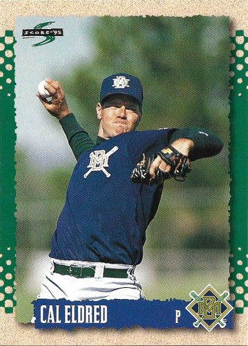 Cal Eldred 1995 Score #393 Milwaukee Brewers Baseball Card