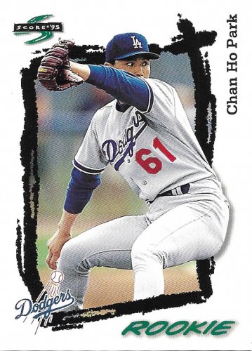Chan Ho Park 1995 Score #582 Los Angeles Dodgers Baseball Card