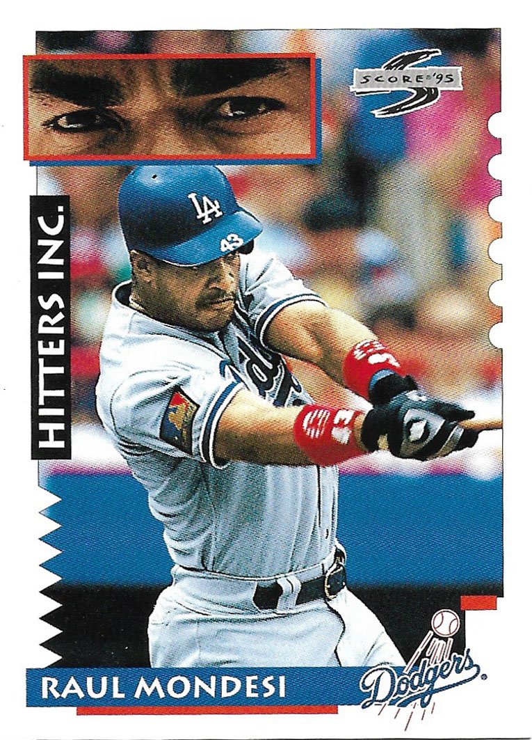 Mike Piazza 1995 Score #558 Los Angeles Dodgers Baseball Card