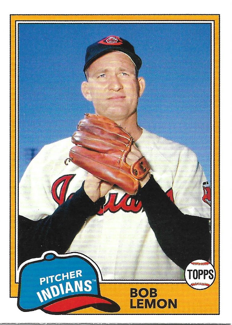 Bob Lemon 2018 Topps Archives #295 Cleveland Indians Baseball Card