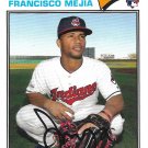 Francisco Mejia 2018 Topps Archives Rookie #106 Cleveland Indians Baseball Card