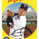 Jorge Polanco 2018 Topps Archives #26 Minnesota Twins Baseball Card