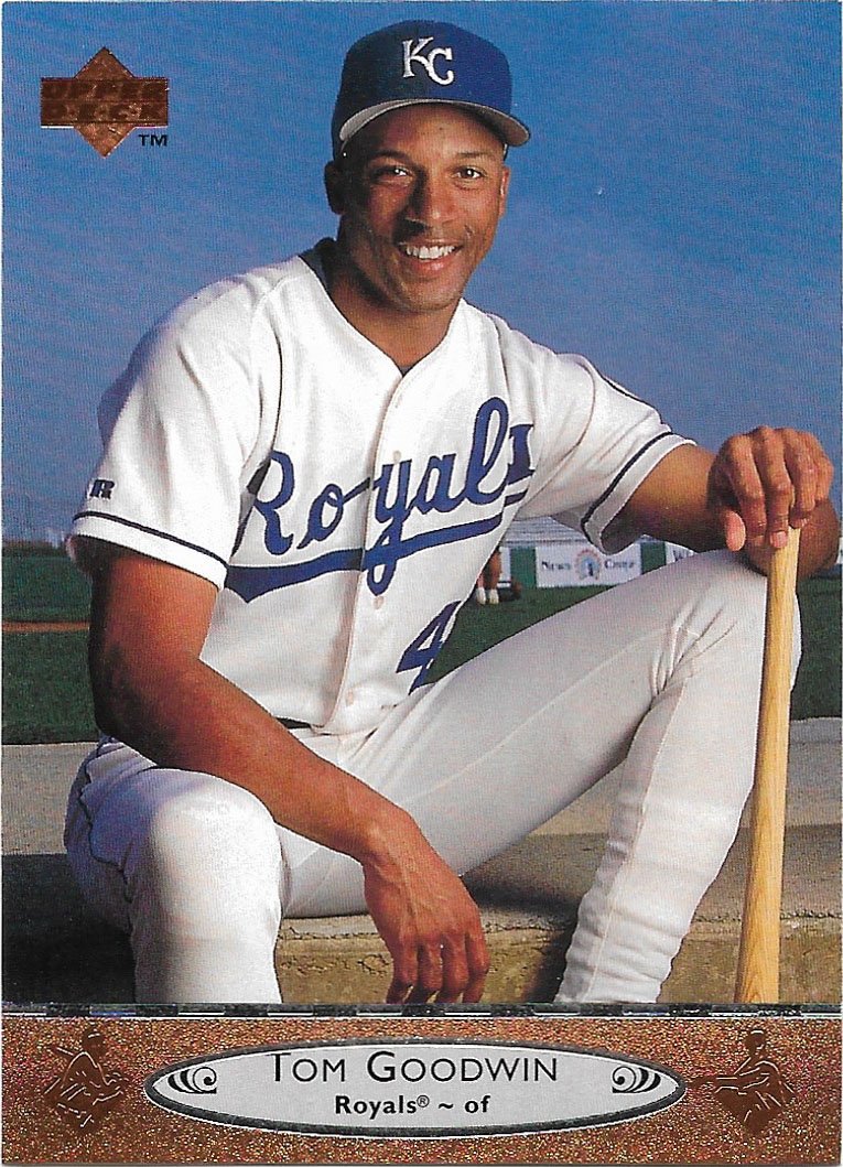 Tom Goodwin 1996 Upper Deck #351 Kansas City Royals Baseball Card