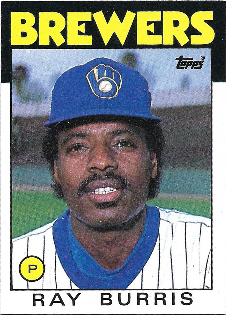  1986 Topps Baseball Card #592 Frank Tanana
