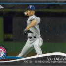 Yu Darvish 2014 Topps Update Mega Box Chrome #MB-40 Texas Rangers Baseball Card
