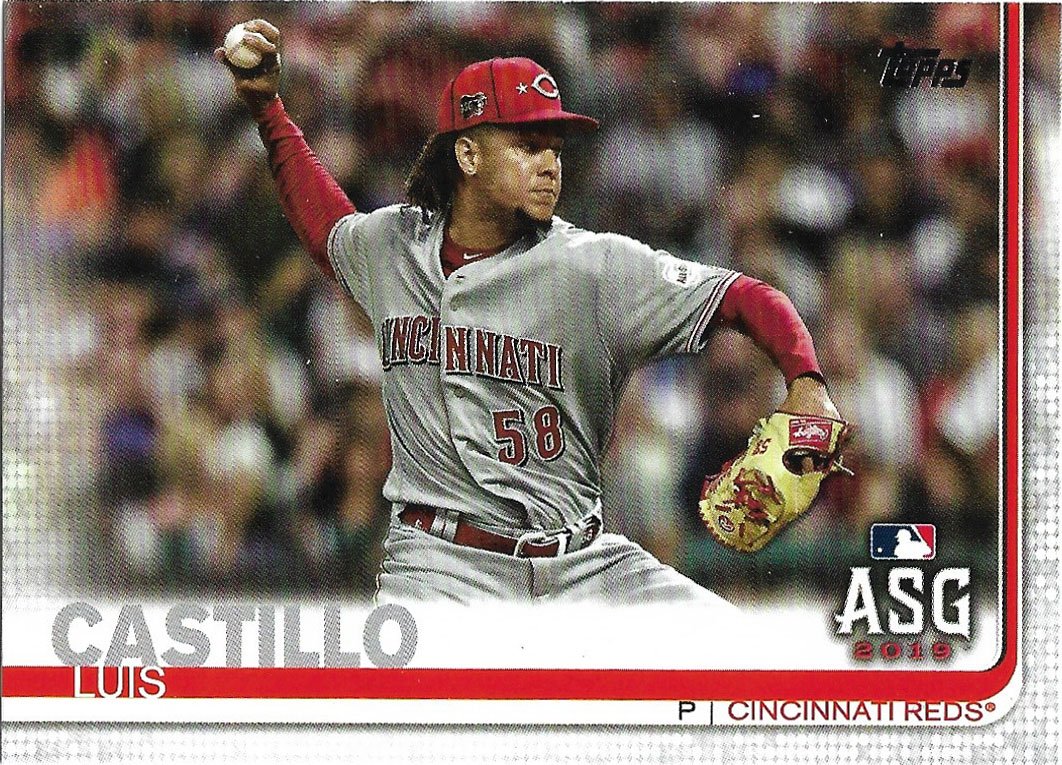 Luis Castillo 2019 Topps Update #US126 Cincinnati Reds Baseball Card