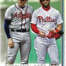 Freddie Freeman, Bryce Harper 2019 Topps Update #US260 Braves, Nationals Baseball Card Freddie Freeman, Bryce Harper 2019 Topps Update #US260 Braves, Nationals Baseball Card