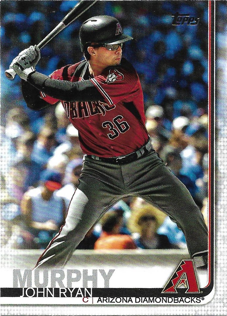 John Ryan Murphy 2019 Topps Update #US186 Arizona Diamondbacks Baseball Card