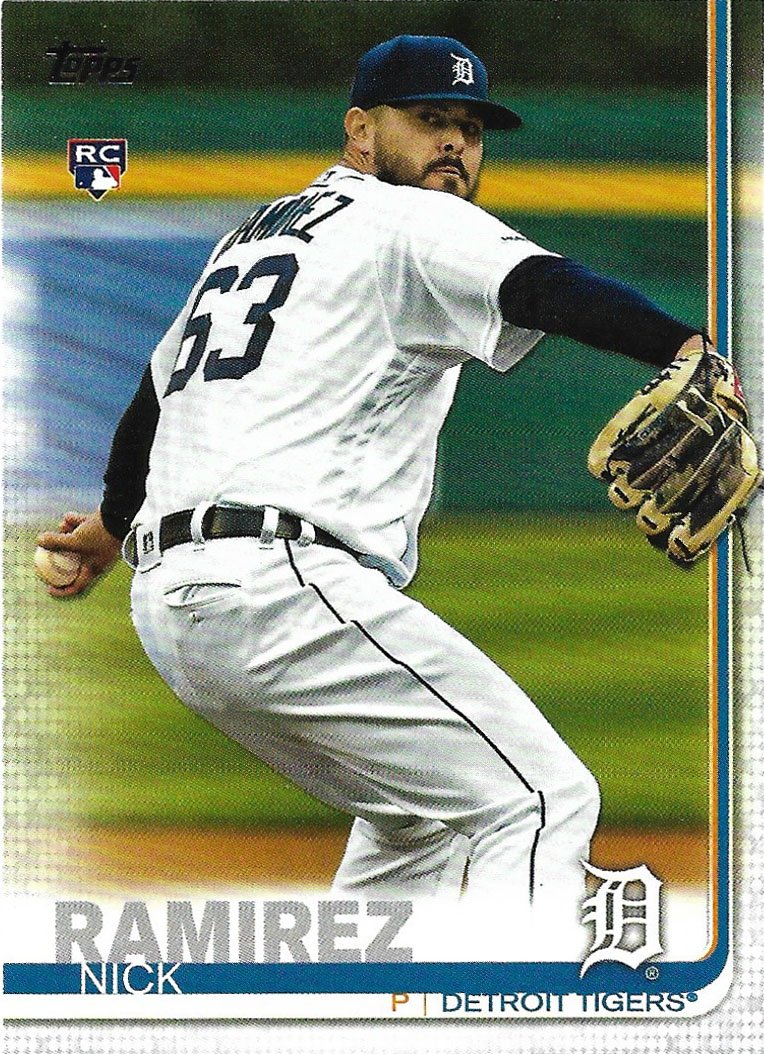 Nick Ramirez 2019 Topps Update Rookie #US67 Detroit Tigers Baseball Card