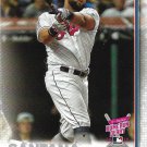 Carlos Santana 2019 Topps Update #US298 Cleveland Indians Baseball Card