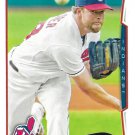 Corey Kluber 2014 Topps #279 Cleveland Indians Baseball Card Corey Kluber 2014 Topps #279 Cleveland Indians Baseball Card