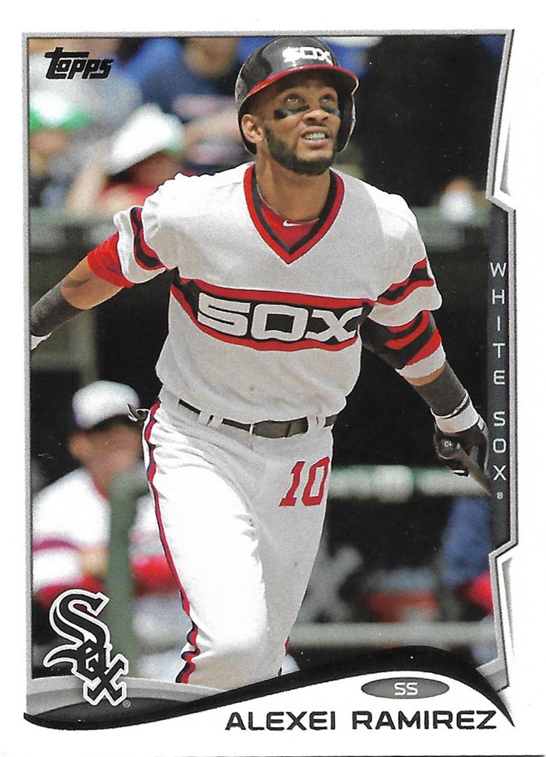 Alexi Ramirez 2014 Topps #308 Chicago White Sox Baseball Card