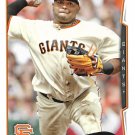 Pablo Sandoval 2014 Topps #327 San Francisco Giants Baseball Card