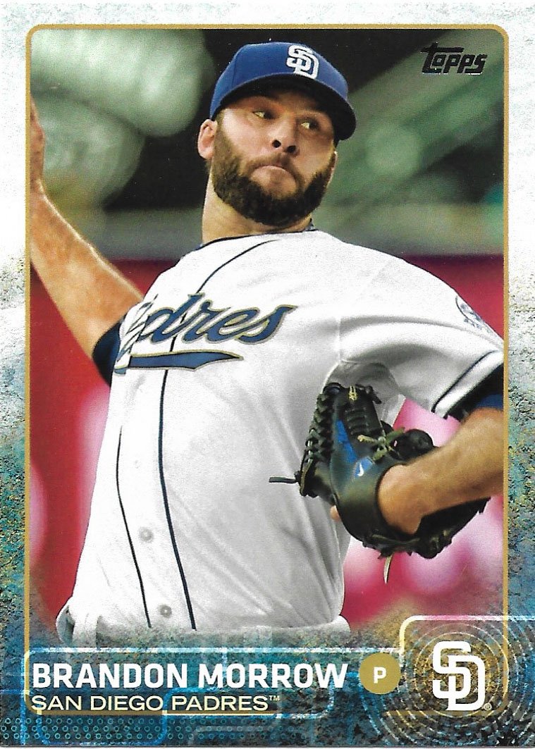 Brandon Morrow 2015 Topps Update #US328 San Diego Padres Baseball Card