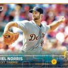 Daniel Norris 2015 Topps Update Rookie #US53 Detroit Tigers Baseball Card
