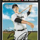 Brian Anderson 2020 Topps Heritage #240 Miami Marlins Baseball Card