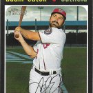 Adam Eaton 2020 Topps Heritage #320 Washington Nationals Baseball Card