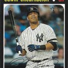 Edwin Encarnacion 2020 Topps Heritage #126 New York Yankees Baseball Card Edwin Encarnacion 2020 Topps Heritage #126 New York Yankees Baseball Card