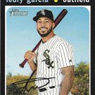 Leury Garcia 2020 Topps Heritage #189 Chicago White Sox Baseball Card Leury Garcia 2020 Topps Heritage #189 Chicago White Sox Baseball Card