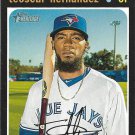 Teoscar Hernandez 2020 Topps Heritage #212 Toronto Blue Jays Baseball Card