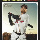 Ender Inciarte 2020 Topps Heritage #33 Atlanta Braves Baseball Card